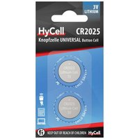 HyCell Knopfzelle CR 2025 3V 2 St. 140 mAh Lithium CR 2025 von HyCell