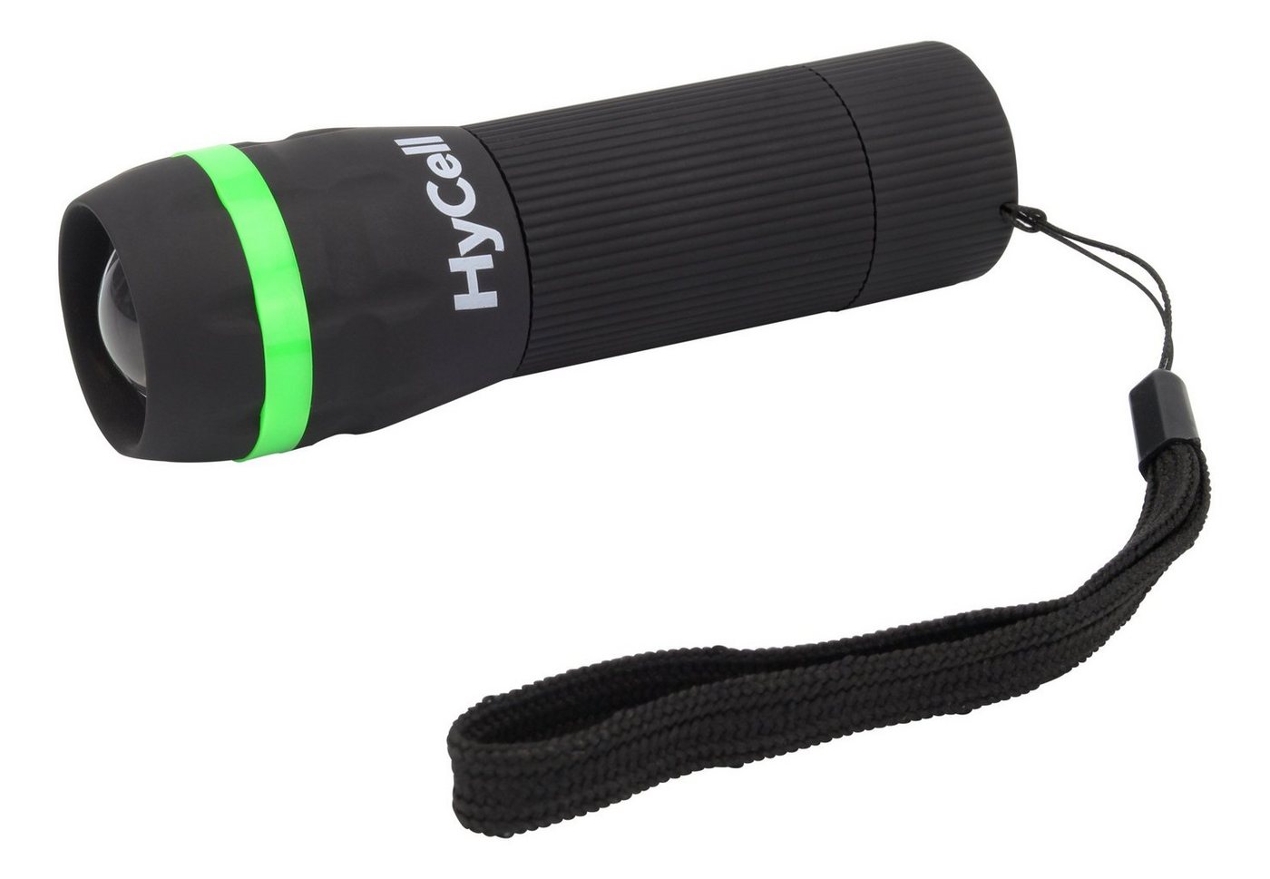 HyCell LED Taschenlampe Mini LED Taschenlampe zoombar & fokussierbar inkl. AAA Batterien von HyCell