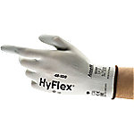 HyFlex Handschuhe PU (Polyurethan) Größe 7 Weiß Packung mit 12 Stück von HyFlex