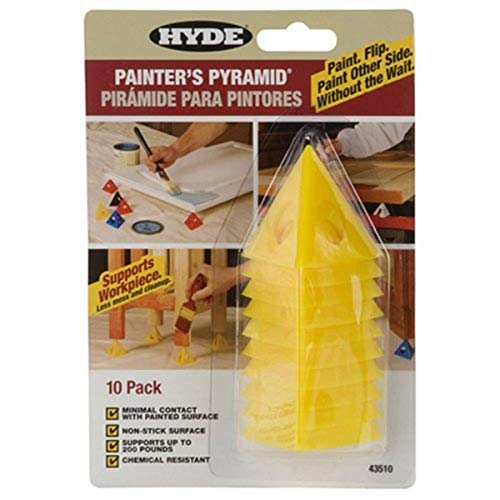 Hyde Tools 43510 Malerpyramide, 10 Stück, Gelb, 10 Stück von Hyde