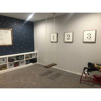 Spielzimmer Holz Nummernzeichen Spielzimmer Holz Nummernzeichen von HydeHandmadeDesigns