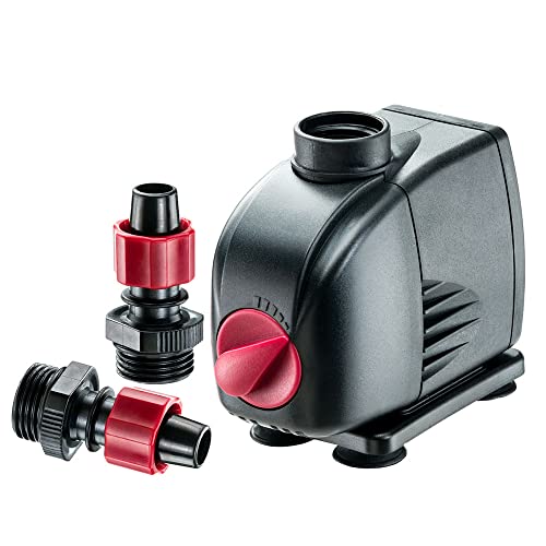 Hydor Kreiselpumpe SELTZ L 700 l/h für Frisch- und Meerwasser, Mehrzweck, Filterkartusche und Armaturen von Hydor