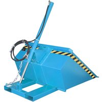 Bauer® Schaufel für Stapler, hydraulisch, lackiert, Volumen 0,5 m³, lichtblau von Bauer®