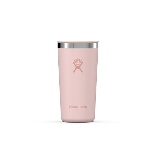 HYDRO FLASK - All Around Tumbler 355 ml (12 oz) - Verschließbarem, Auslaufsicherem Eindrückdeckel - Doppelwandiger, Vakuumisolierter Reisebecher aus Edelstahl - Heiß & Kalt - Trillium HYDRO FLASK - All Around Tumbler 355 ml (12 oz) - Verschließbarem, Auslaufsicherem Eindrückdeckel - Doppelwandiger, Vakuumisolierter Reisebecher aus Edelstahl - Heiß & Kalt - Trillium von Hydro Flask