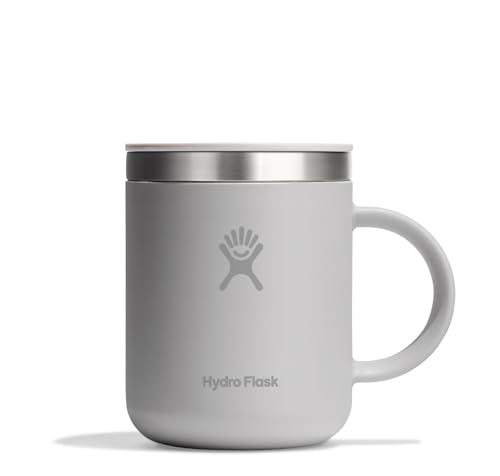 HYDRO FLASK - Coffee Mug 354ml (12 oz) - Vakuumisolierter Thermobecher aus Edelstahl - Isolierbecher mit Griff & Steckdeckel - Reise-Becher - Spülmaschinenfester Kaffeebecher - Birch von Hydro Flask