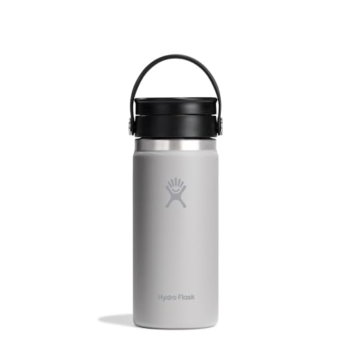 HYDRO FLASK - Coffee Flask 473ml (16 oz) - Vakuumisolierter Edelstahl-Thermos - Auslaufsicher Flex-Trinkdeckel - Thermos für Kaffee - Größe Öffnung - Birch von Hydro Flask