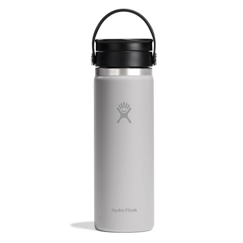 HYDRO FLASK - Coffee Flask 591 ml (20 oz) - Vakuumisolierter Edelstahl-Thermos - Auslaufsicher Flex-Trinkdeckel - Thermos für Kaffee - Größe Öffnung - Birch von Hydro Flask