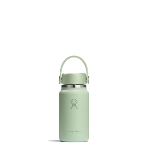 HYDRO FLASK – Micro Hydro 200 ml – Auslaufsichere, Isolierte Mini-Flasche – Hält Getränke bis zu 7 Stunden Kalt & Heiß – Kompakt & Robust - Aloe von Hydro Flask