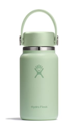 Hydro Flask – Micro Hydro 200 ml – Auslaufsichere, Isolierte Mini-Flasche – Hält Getränke bis zu 7 Stunden Kalt & Heiß – Kompakt & Robust - Aloe von Hydro Flask