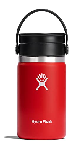 HYDRO FLASK - Reise-Thermos 354ml (12 oz) - Vakuumisolierter Edelstahl-Thermos - Auslaufsicher Flex-Trinkdeckel - Thermos für Kaffee - Größe Öffnung - Goji von Hydro Flask