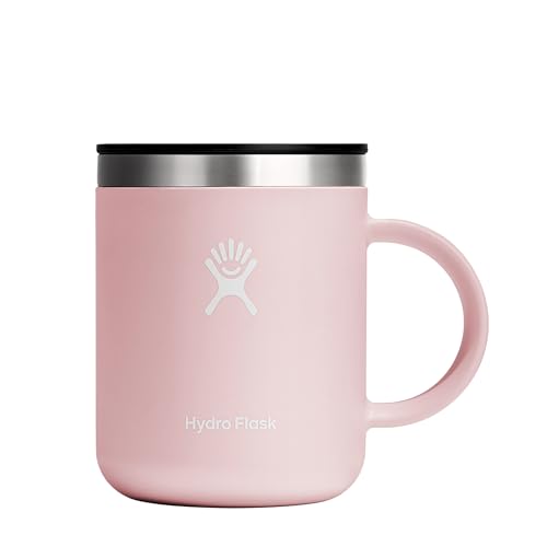 HYDRO FLASK - Coffee mug - Kaffeebecher 354ml (12 oz) - Vakuumisolierter Thermobecher aus Edelstahl - Isolierbecher mit Griff & Steckdeckel - Spülmaschinenfester Kaffeebecher - Trillium von Hydro Flask