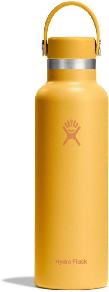 Hydro Flask Isolierflasche 21 Oz Std. Flex Cap, TempShield® doppelwandige Vakuumisolierung von Hydro Flask