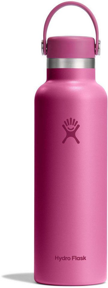Hydro Flask Isolierflasche 21 Oz Std. Flex Cap, TempShield® doppelwandige Vakuumisolierung von Hydro Flask