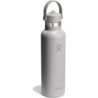 Hydro Flask Isolierflasche "21 Oz Std. Flex Straw Cap", (1 tlg.), TempShield️ doppelwandige Vakuumisolierung von Hydro Flask