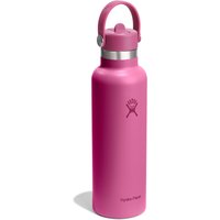Hydro Flask Isolierflasche "21 Oz Std. Flex Straw Cap", (1 tlg.), TempShield️ doppelwandige Vakuumisolierung von Hydro Flask