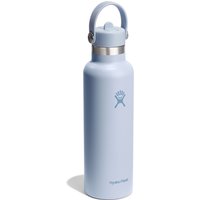Hydro Flask Isolierflasche "21 Oz Std. Flex Straw Cap", (1 tlg.), TempShield️ doppelwandige Vakuumisolierung von Hydro Flask