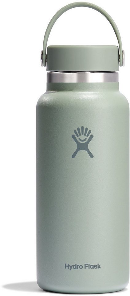 Hydro Flask Isolierflasche 32 Oz Wide Flex Cap, TempShield® doppelwandige Vakuumisolierung von Hydro Flask