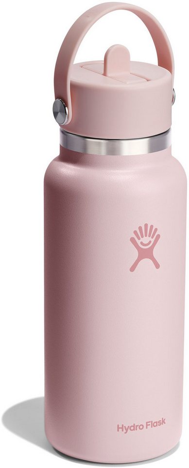 Hydro Flask Isolierflasche 32 Oz Wide Flex Straw Cap, TempShield® doppelwandige Vakuumisolierung von Hydro Flask
