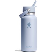 Hydro Flask Isolierflasche "32 Oz Wide Flex Straw Cap", (1 tlg.), TempShield️ doppelwandige Vakuumisolierung von Hydro Flask