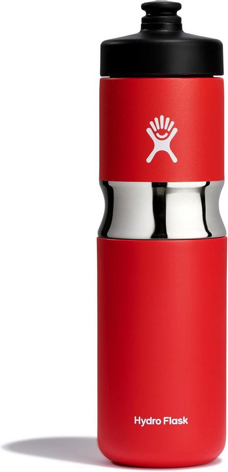 Hydro Flask Thermoflasche Hydro Flask WIDE MOUTH Isolierflasche GOJI ca. 600 ml rot Edelstahl von Hydro Flask