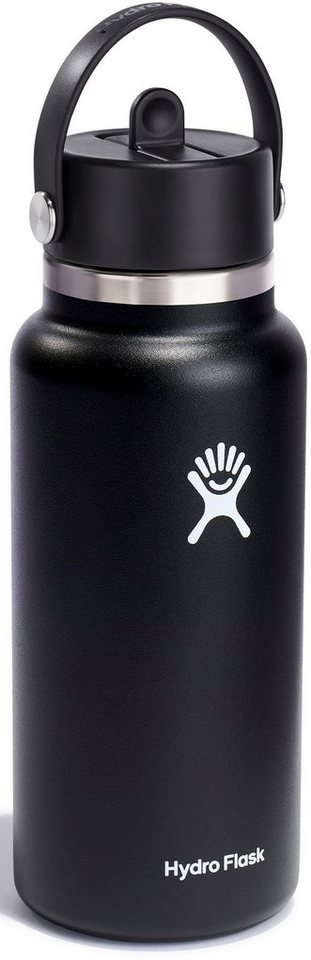 Hydro Flask Trinkflasche 32 OZ WIDE FLEX STRAW CAP, doppelte TempShield®-Isolierung, 946 ml von Hydro Flask
