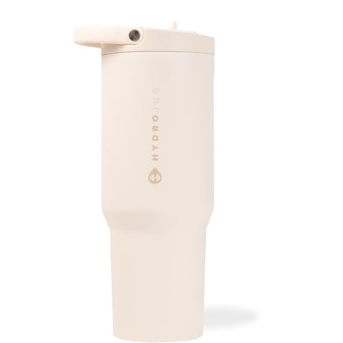 HydroJug Sport – Edelstahlbecher mit Strohhalm, vakuumisoliert, auslaufsichere Wasserflasche, 900 ml, ergonomisches Design, wiederverwendbar, spülmaschinenfest, Gummiboden, langlebig für Fitnessstudio HydroJug Sport – Edelstahlbecher mit Strohhalm, vakuumisoliert, auslaufsichere Wasserflasche, 900 ml, ergonomisches Design, wiederverwendbar, spülmaschinenfest, Gummiboden, langlebig für Fitnessstudio von HydroJug