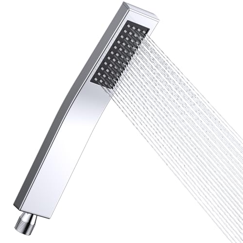 HydroLuxe Handbrause Hochdruck – Edelstahl 304 Duschkopf mit Selbstreinigenden Silikondüsen, Starker Wasserstrahl, Wassersparend & Einfache Montage für Badezimmer HydroLuxe Handbrause Hochdruck – Edelstahl 304 Duschkopf mit Selbstreinigenden Silikondüsen, Starker Wasserstrahl, Wassersparend & Einfache Montage für Badezimmer von HydroLuxe
