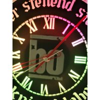 Boehse Onkelz Uhr Mit Bunter Rgb-Led Beleuchtung Und Fernbedienung - Perfektes Geschenk Für Rock-Fans von HydroPrint3D