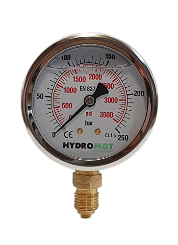 Manometer 250 Bar von Hydromot