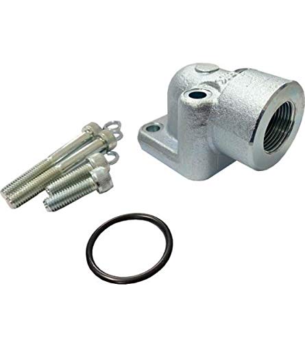 Winkelflansch, Bosch DIN (Flansch für Hydraulik- Pumpe), LK35 1/2" von Hydromot