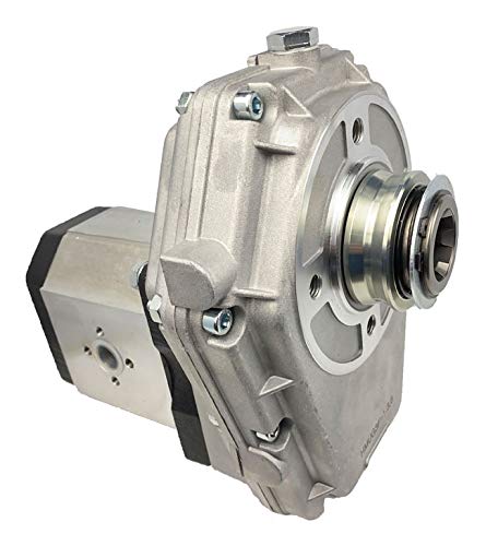 Zapfwellengetriebe Hohlwelle mit Hydraulikpumpe (Zahnradpumpe) BG 3, Schluckvolumen wählbar Größe 34 ccm von Hydromot