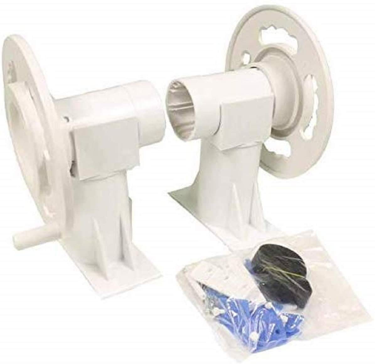 Hydrotools Pool-Abdeckplane Pool Aufroller Aufrollvorrichtung, Handkurbel, Witterungsbeständig, 2 Räder, Abdeckung & Aufroller Hydrotools Pool-Abdeckplane Pool Aufroller Aufrollvorrichtung, Handkurbel, Witterungsbeständig, 2 Räder, Abdeckung & Aufroller von Hydrotools