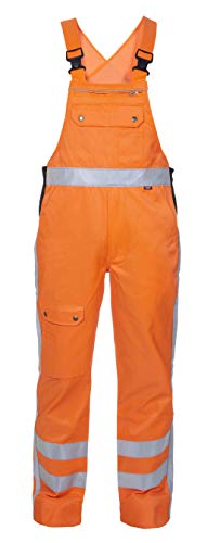 EN 471-RWS Bib and Brace, orange von Hydrowear