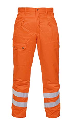 EN 471-RWS Wintertrouser, orange von Hydrowear