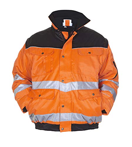 EN471-Winterjack 4 in 1, orange/black von Hydrowear