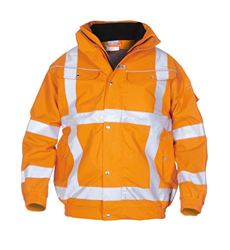 Hydrowear 04021601P Foxhol Abnehmbare Pilotenjacke RWS Orangefarbener Fuchsbau Größe 3XL von Hydrowear