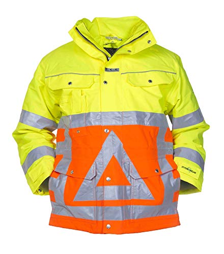 Hydrowear 04026004P Florence Parka einfach ohne Schweiß Hi-Vis Gelb/Orange Größe M von Hydrowear