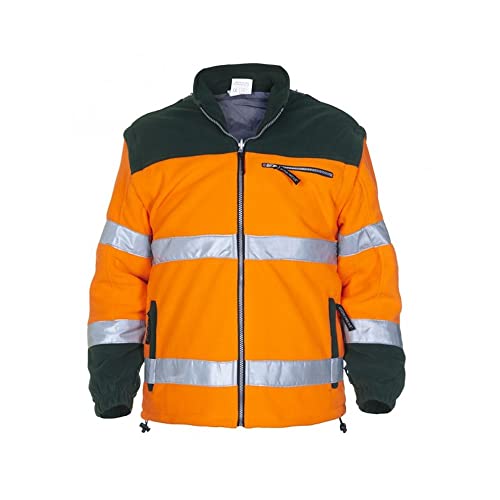 Hydrowear 04026012P Fulham EN 471 Abnehmbarer Parka aus Toptex Orange/Grün Größe S von Hydrowear