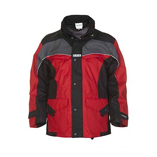 Hydrowear 04026014P Keulen Abnehmbarer Parka aus Toptex Schwarz/Rot Größe 3XL von Hydrowear