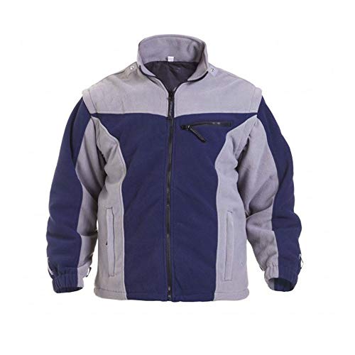 Hydrowear 04026016F Klagenfurt Fleece-Jacke Marine/Schwarze Größe M von Hydrowear