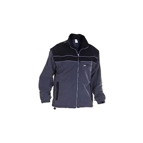 Hydrowear 04026024F Kiel Klassische Fleece-Jacke Schwarz/Grau Größe S von Hydrowear