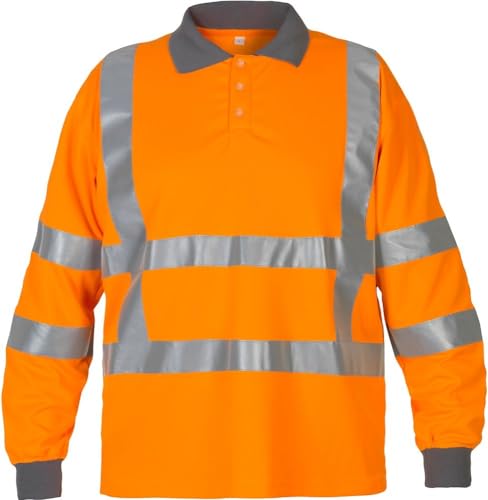 Hydrowear 040415FO Ter Apel Polohemd Hi-Vis Orange Größe 3XL von Hydrowear