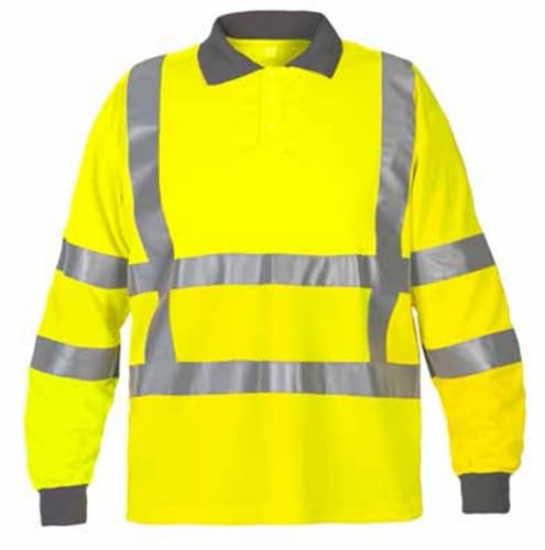 Hydrowear 040415FY Ter Apel Polohemd Hi-Vis Gelb Größe L von Hydrowear