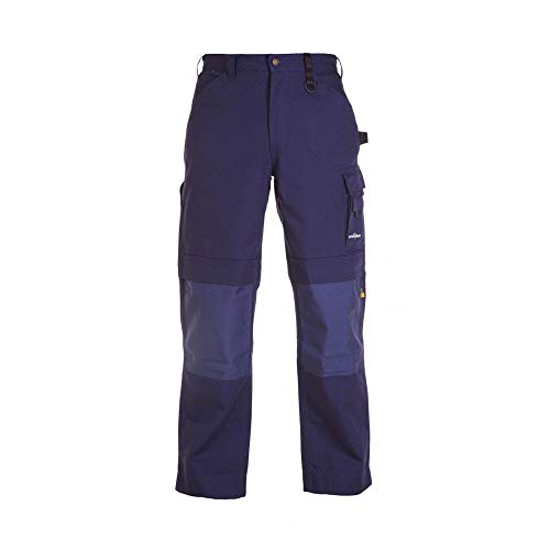 Hydrowear 042852K Rhodos Leinwandhose mit Knietaschen Marine Größe 49 von Hydrowear