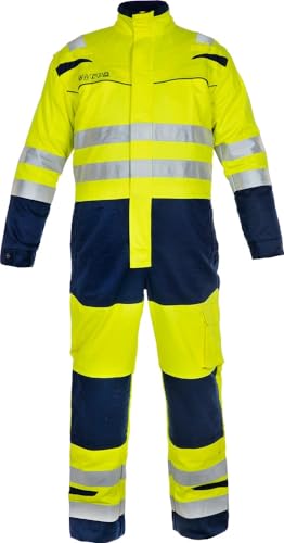 Hydrowear 043498YN Mumbai Insgesamt 320gr Hi-Vis Gelb/Marine Größe 54 von Hydrowear