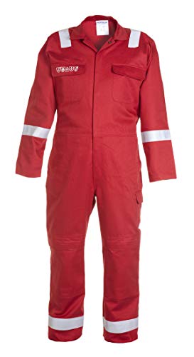 Hydrowear 043500RED Mierlo Insgesamt FR/AS Rot Größe 48 von Hydrowear