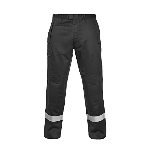 Hydrowear 043510ZW-48 S MEDDO Multi CVC - Offshore Bundhose, Black, Größe 48/S von Hydrowear