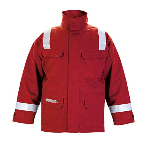 Hydrowear 043530RED Morra Parka FR/AS Offs. Rot Größe 3XL von Hydrowear