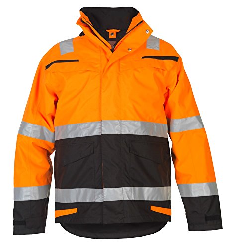 Hydrowear 043705OB Margate Winter-Parka Orange/Schwarz Größe L von Hydrowear