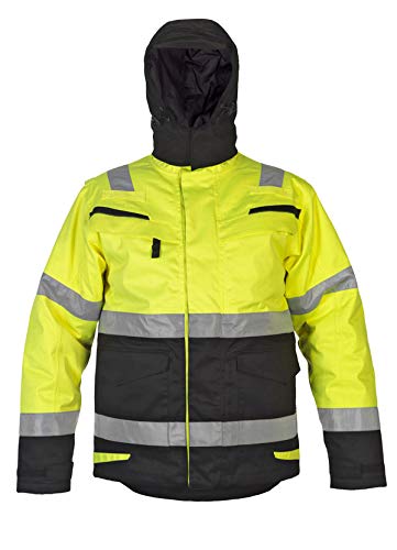 Hydrowear 043715YB Matlock Winter-Parka Gelb/Schwarz Größe L von Hydrowear